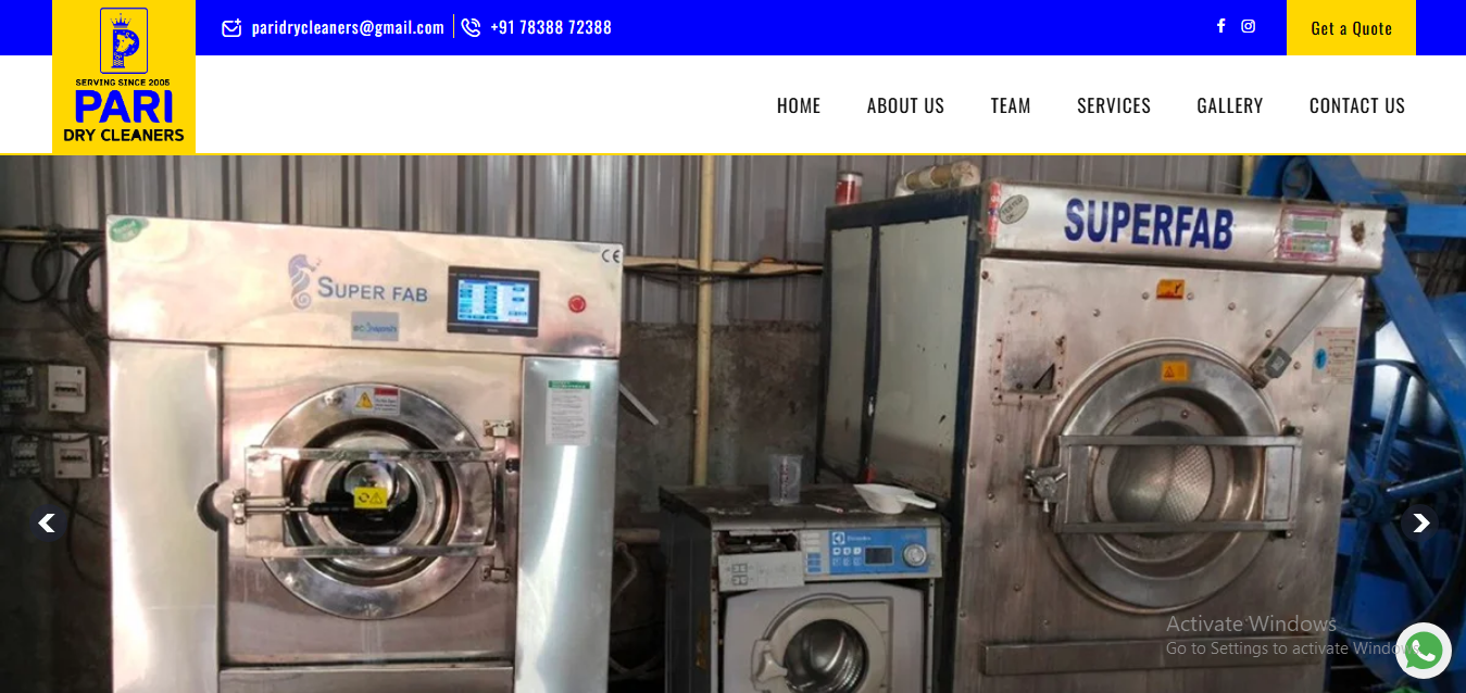 Pari Dry Cleaners